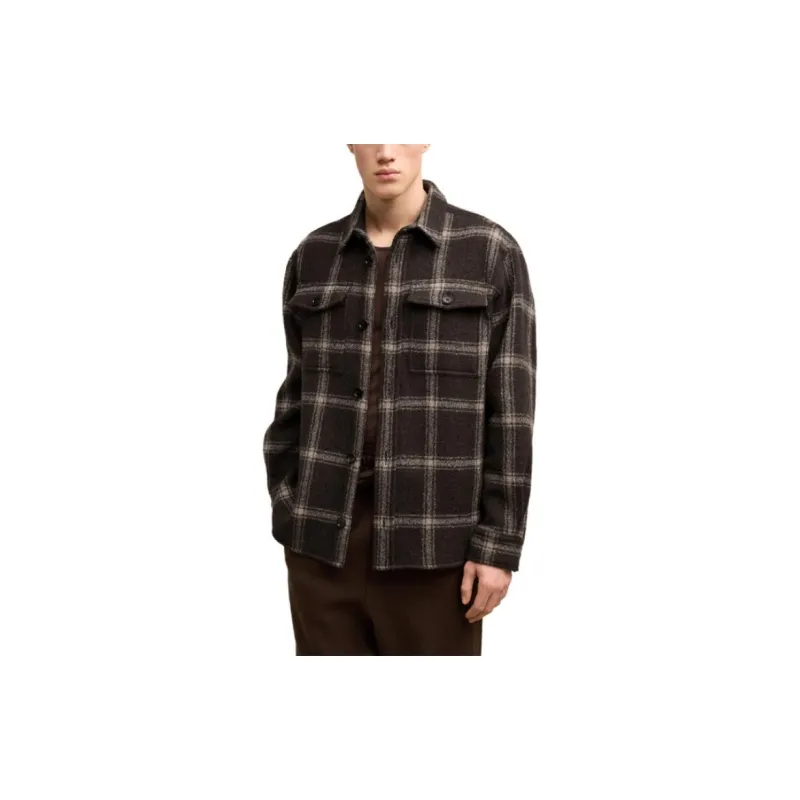 AMIPARIS Chest Pocket Overshirt-4