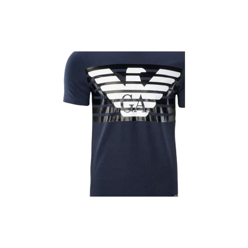 EMPORIO ARMANI SS22 T Shirt Men's Dark Blue-5