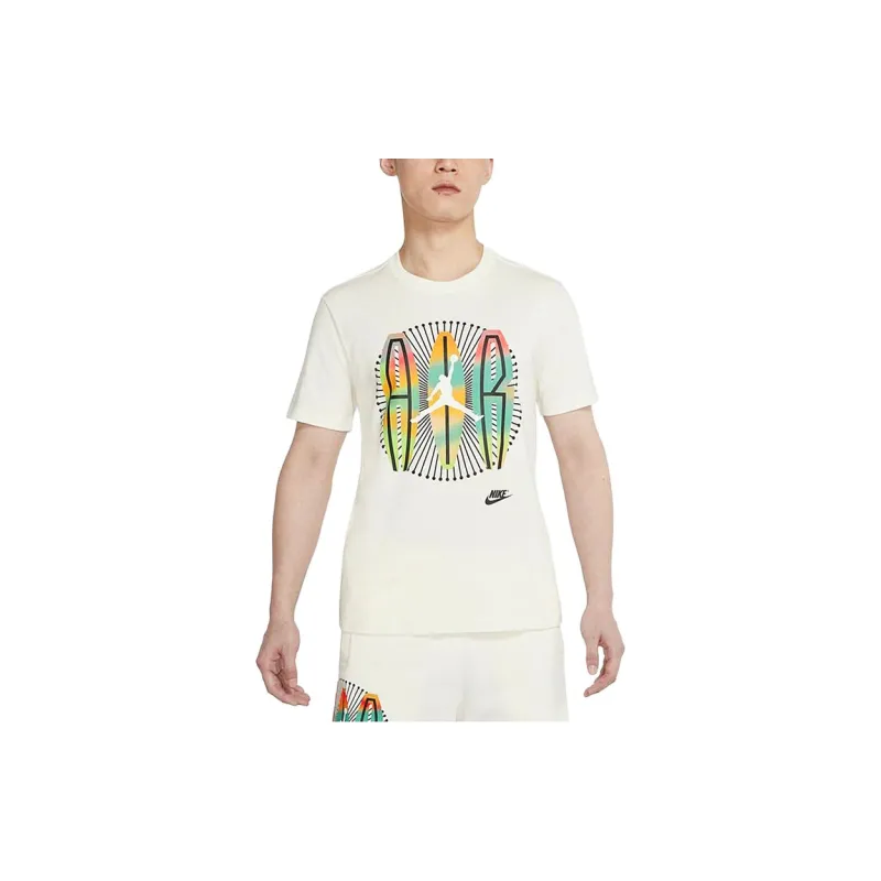 Jordan Flight MVP T Shirts Men Beige-2