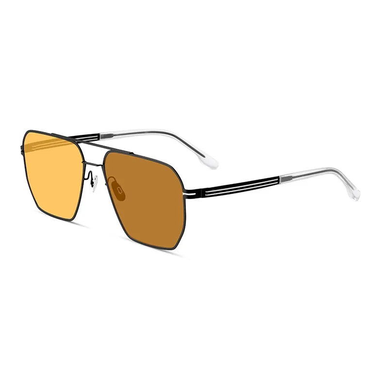 SUPER SUNG Alloy Irregular Shape Sunglasses Unisex-0