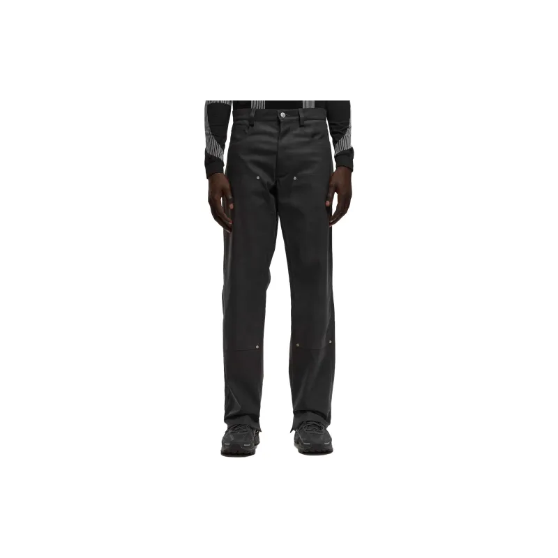 Misbhv Vegan Leather Carpenter Trousers-1