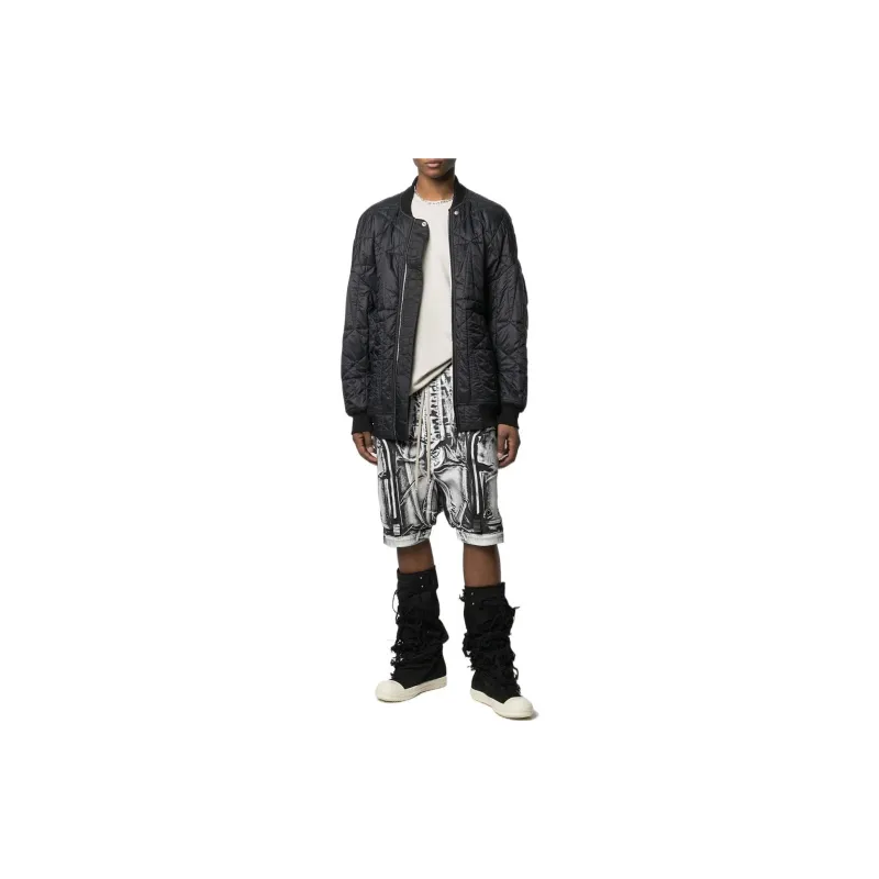 Rick Owens DRKSHDW Casual Shorts Men's Black-1