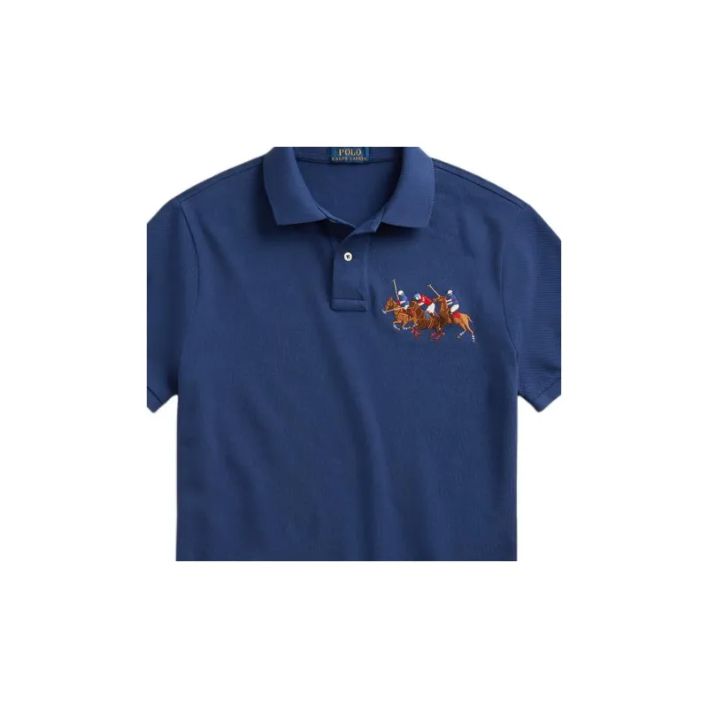 Polo Ralph Lauren Polo Shirt Men's Clearwater Sea Blue-5