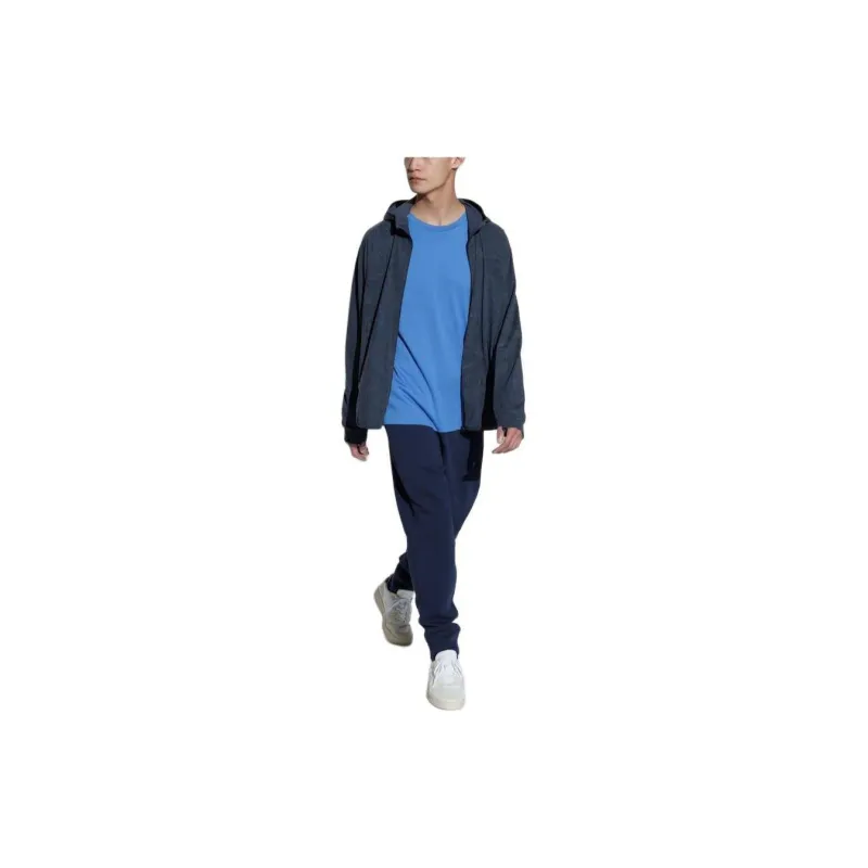 UNIQLO Quick Dry UV Protection Sun Protection Clothing Men's Navy Blue-2