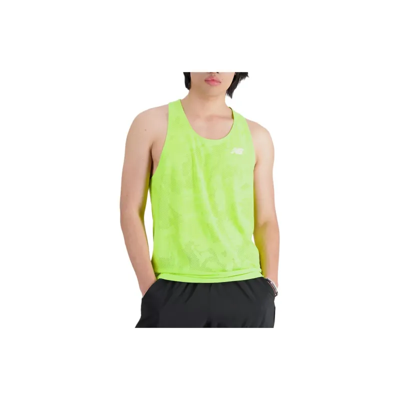 New Balance Tank Top Men's Neon Green-2