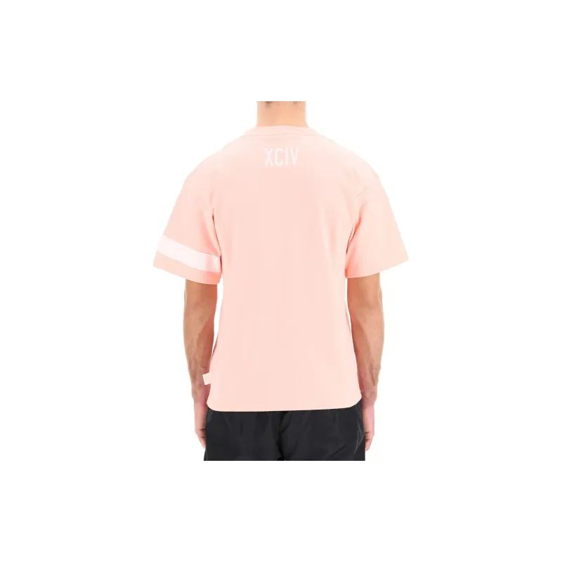 GCDS Logo Embroidered Crewneck T-Shirt-3