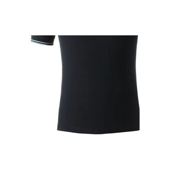 PRADA Polo Shirts Men Blue Black-5