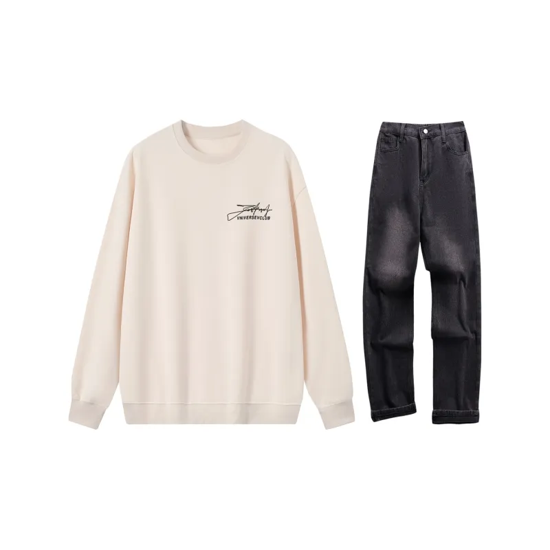 VniVerseVClub Sweatshirt Set Unisex-21