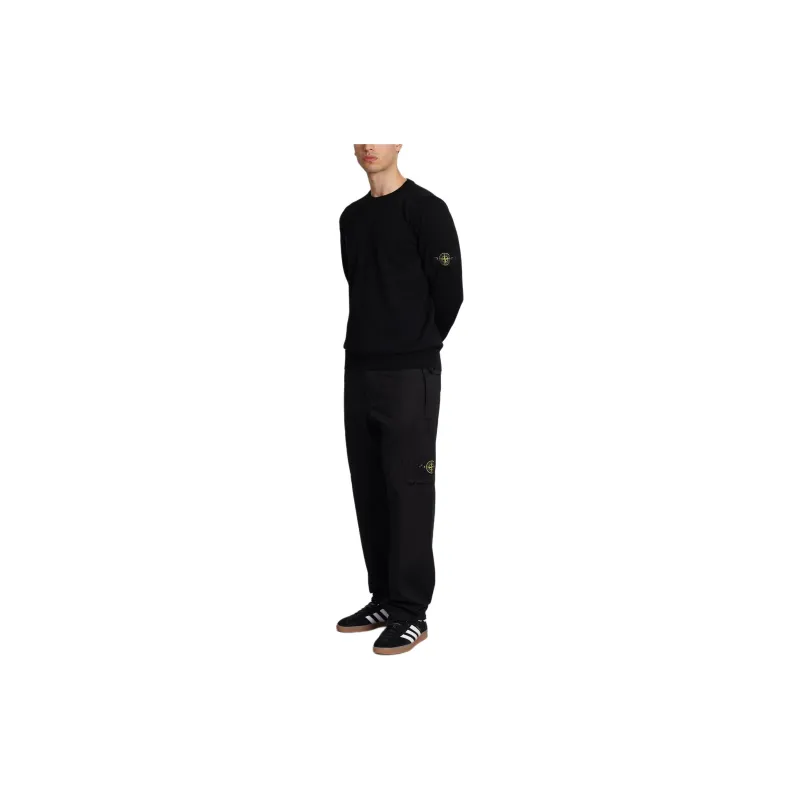 STONE ISLAND Casual Pants Men's Black-3