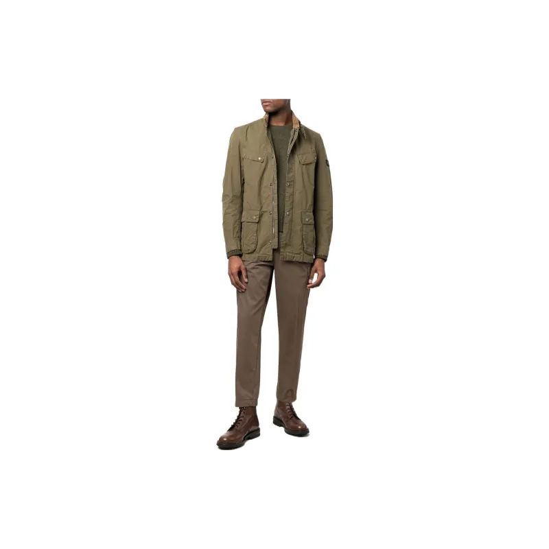 BARBOUR Logo Patch Long Sleeved Jacket-1