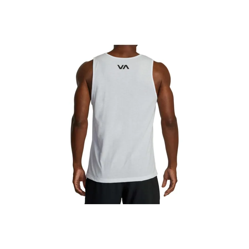 RVCA Tank Tops Men White-3