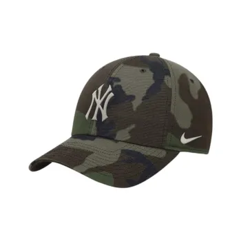 Nike Cotton Baseball Caps Men's Camouflage Green