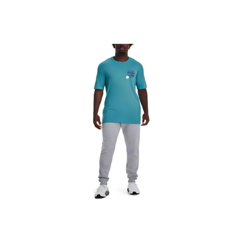 Under Armour T Shirts Men Blue-4