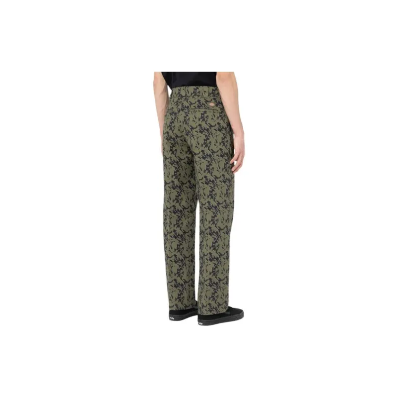 Dickies Drewsey Relaxed Fit Work Pants Cargo Pants Men's Green-4