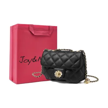 Joy&Mario Cow Leather Lightweight Casual Commute Regular Women's Ecru/Classic Black