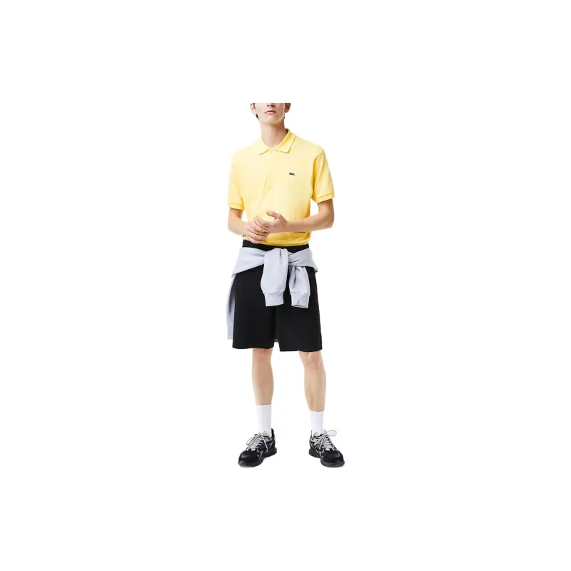 LACOSTE Logo-embroidered Cotton Polo Shirt-3