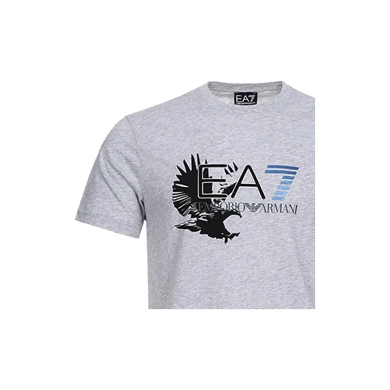 EMPORIO ARMANI EA7 T Shirts Men Gray-2