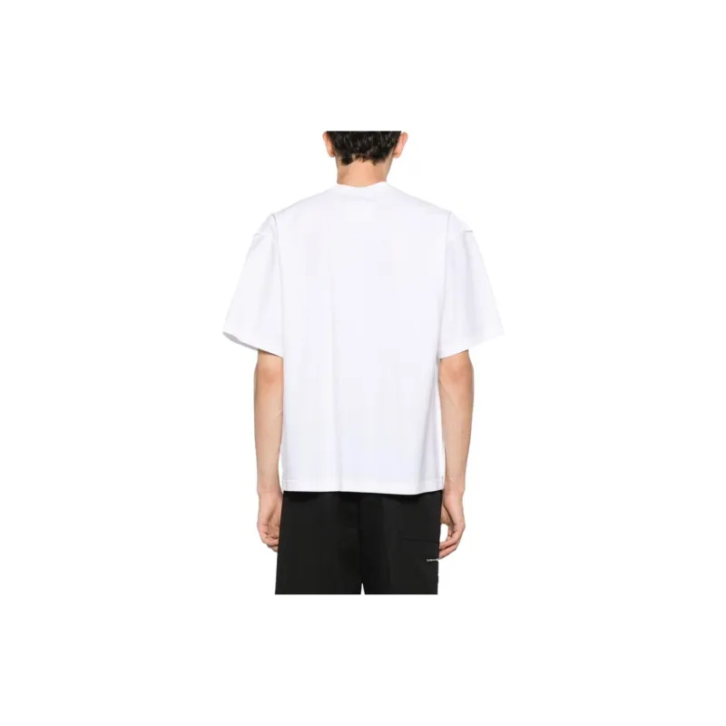 Sacai Seam Detailed Crewneck T Shirt-3