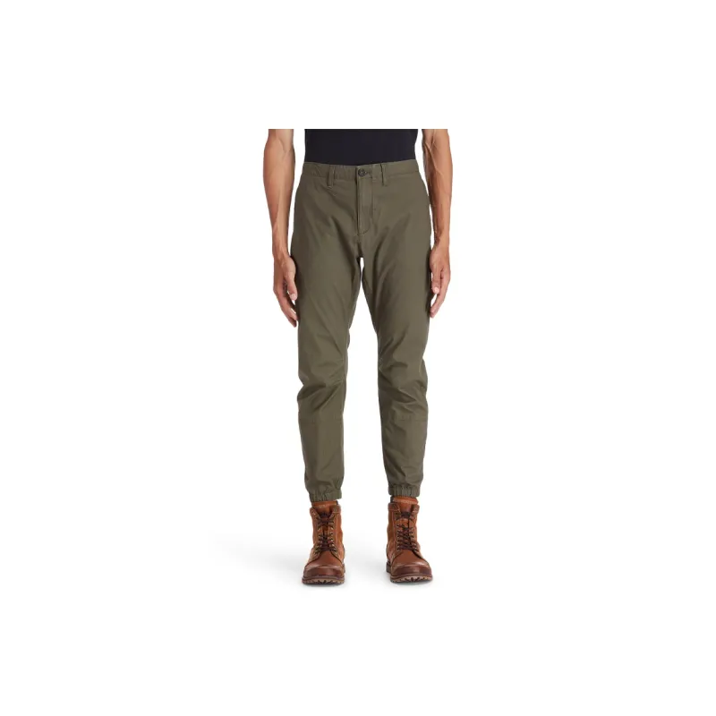 Timberland Knitted Sweatpants Men Army Green-2
