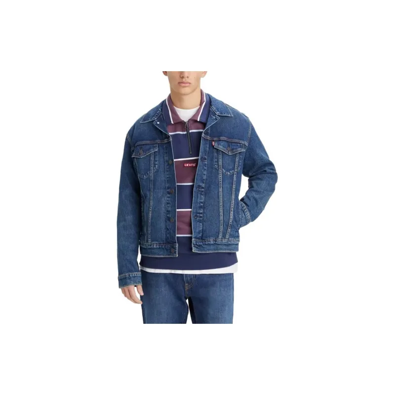 Levi’s Trucker Jacket Jackets Coats Men's Blue-1