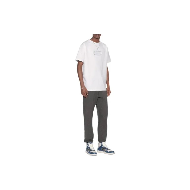 DIOR SS22 Drop Shoulder Sleeve T Shirt Men's White-2