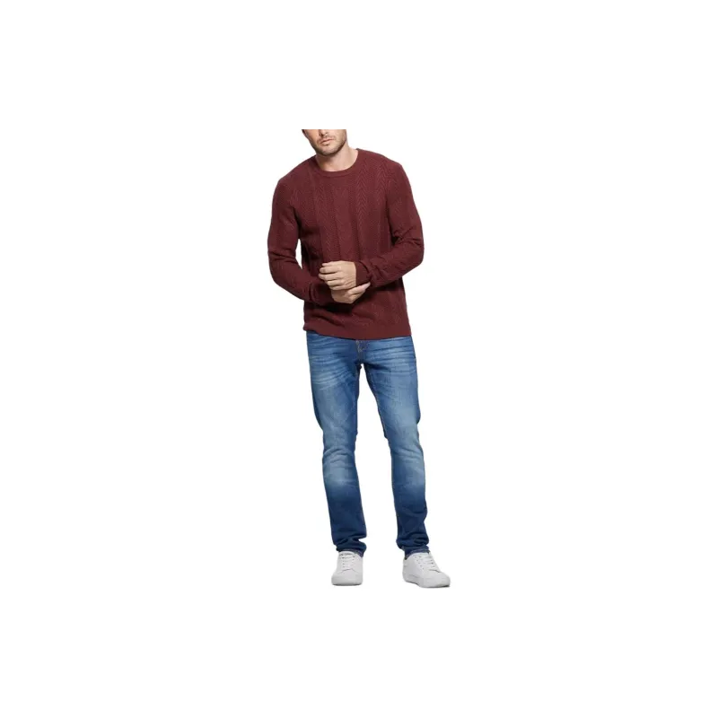 GUESS Sweaters Men Red-1