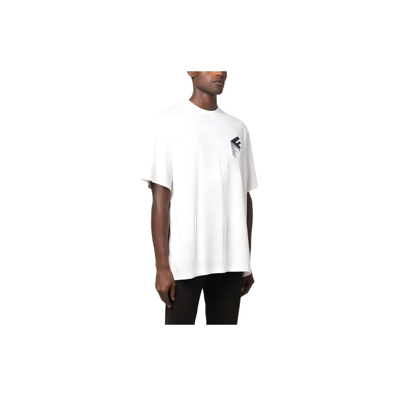 FENDI T Shirts Men White-5