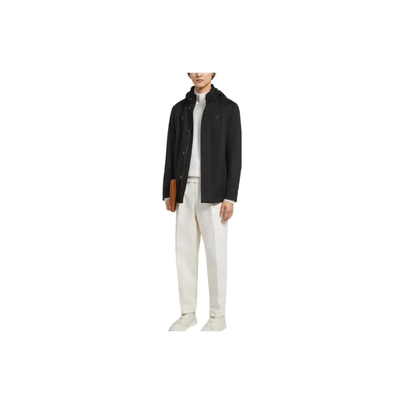 Ermenegildo Zegna Oasi Elements Cima Drawstring Over Jacket-1