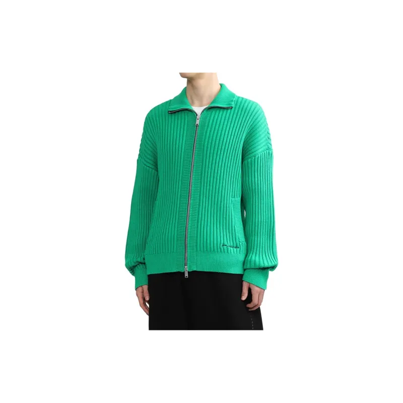 FIVE CM Logo embroidered Ribbed knit Cotton Sweatshirt-7