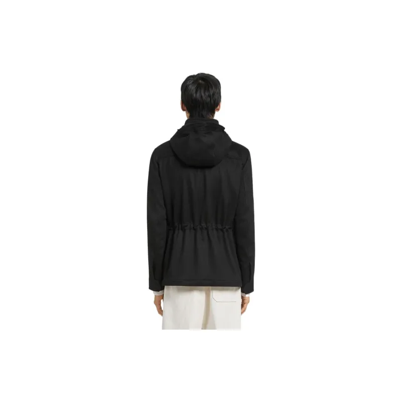 Ermenegildo Zegna Oasi Elements Cima Drawstring Over Jacket-3