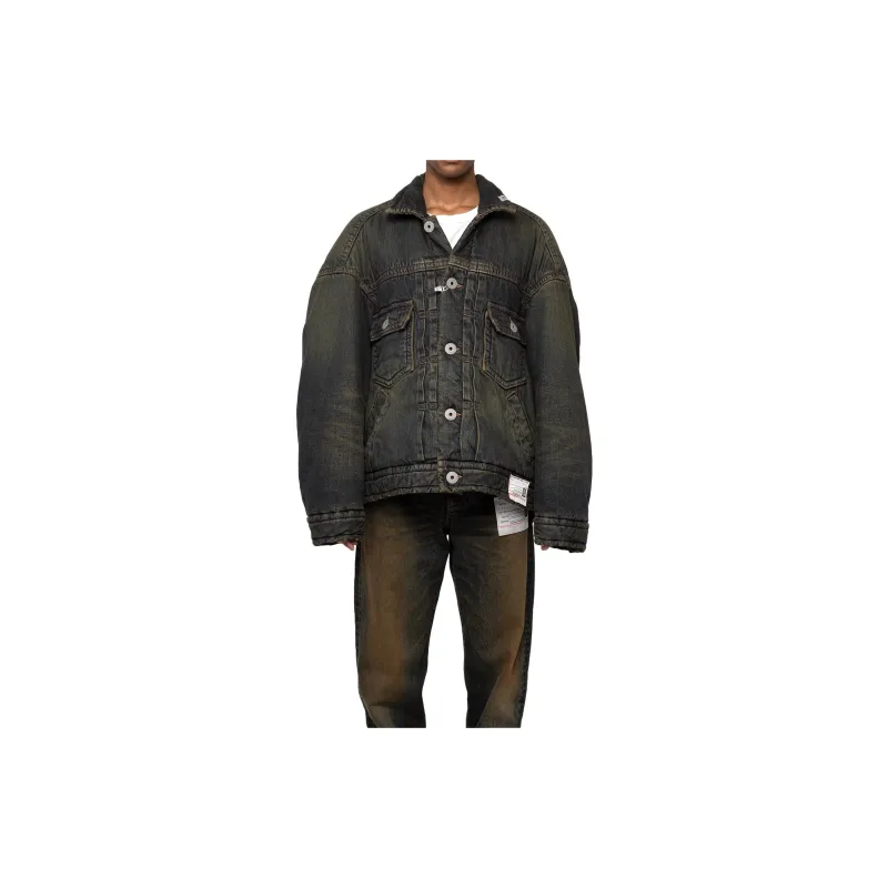 Maison Mihara Yasuhiro Denim Puffer Jacket-3