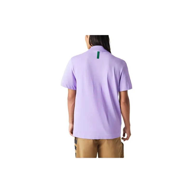 LACOSTE Polo Shirt Men's Purple-3