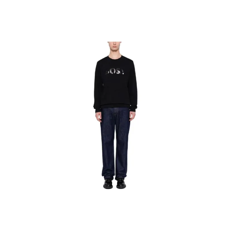 HUGO BOSS Salbo Mirror Cotton Sweatshirt-1