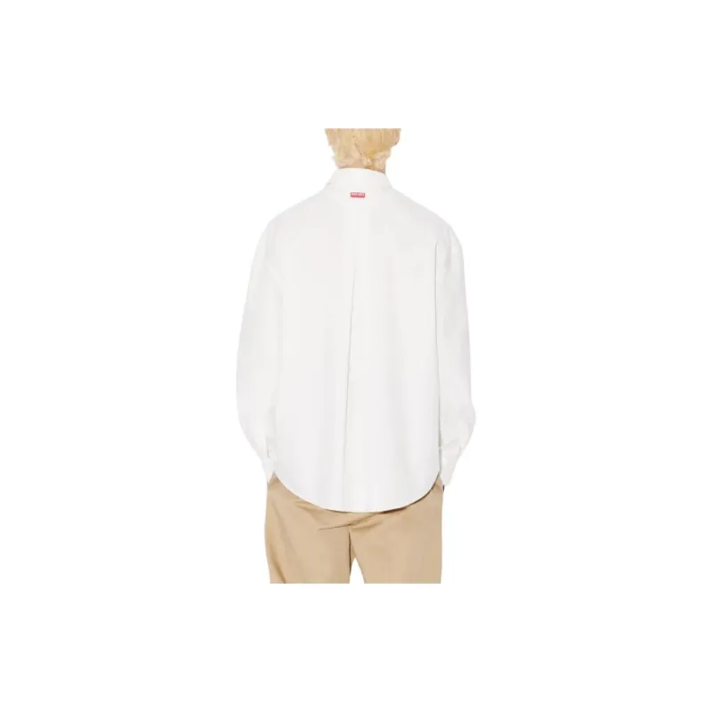 KENZO Logo Tiger Printed Buittoned Shirt-4