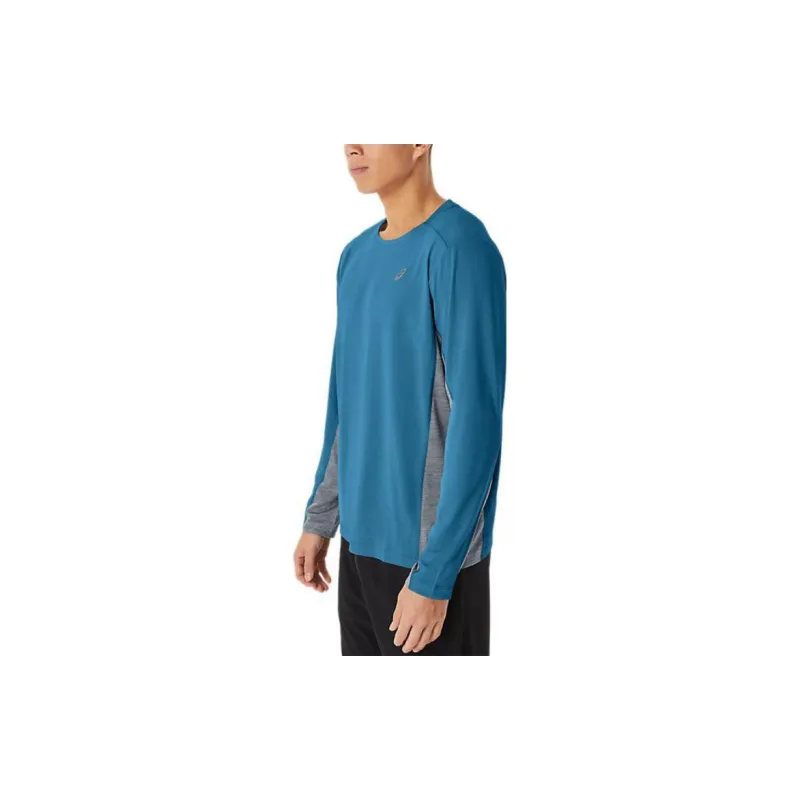 Asics Train Sana Long Sleeve T-Shirt Men's Blue-3