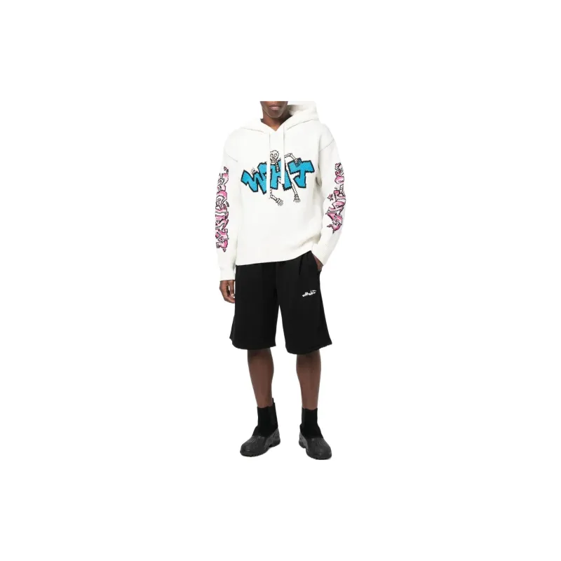 OFF WHITE Arrow print Track Shorts-1