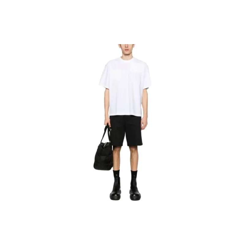 Sacai Seam Detailed Crewneck T Shirt-1