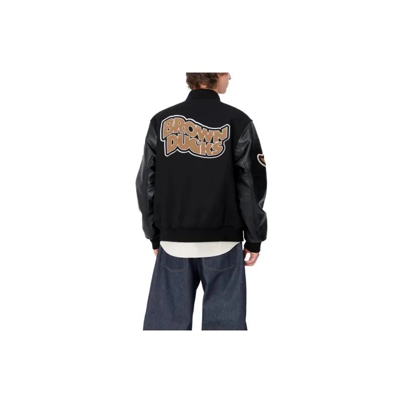 Carhartt WIP Brown Ducks Bomber Jacket-4