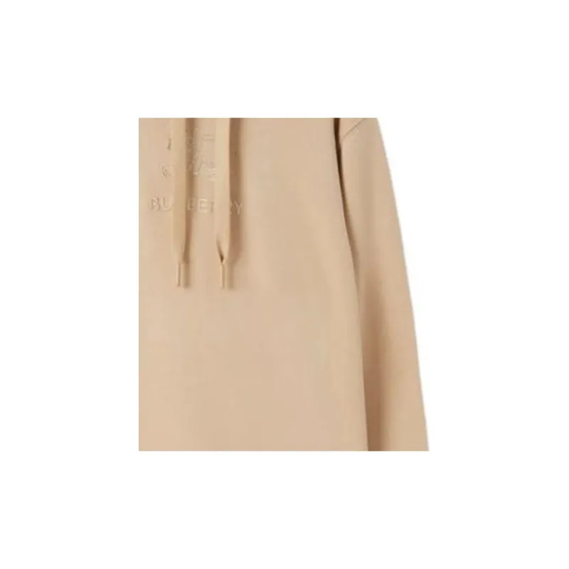 Burberry Embroidered Ekd Cotton Hoodie-3