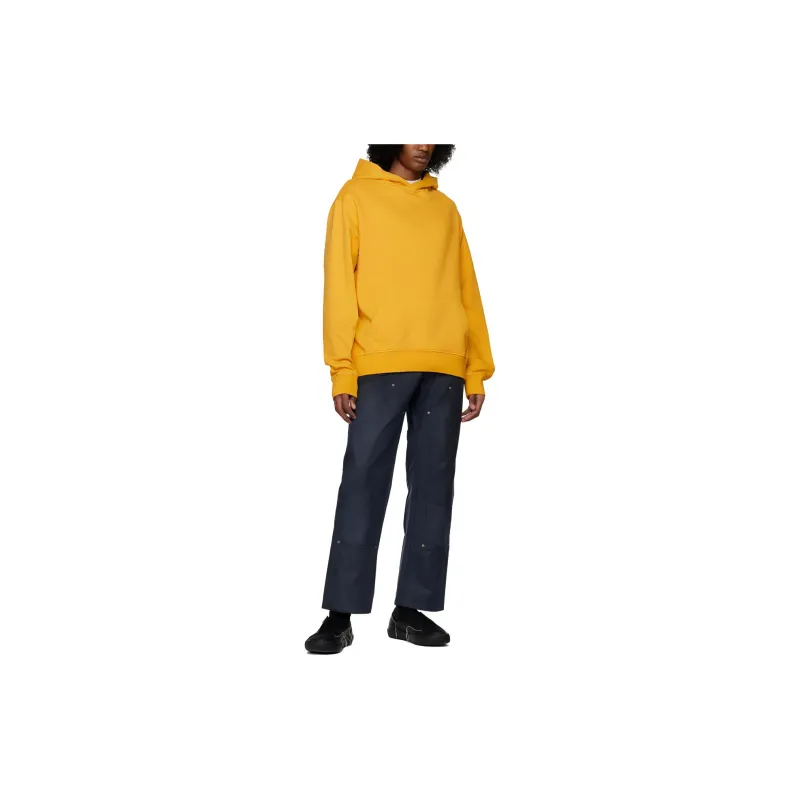424 Logo Embossed Straight Hem Hoodie-3