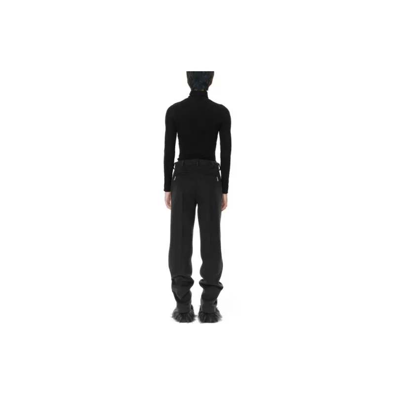WE11DONE Suit Trousers Men Black-2