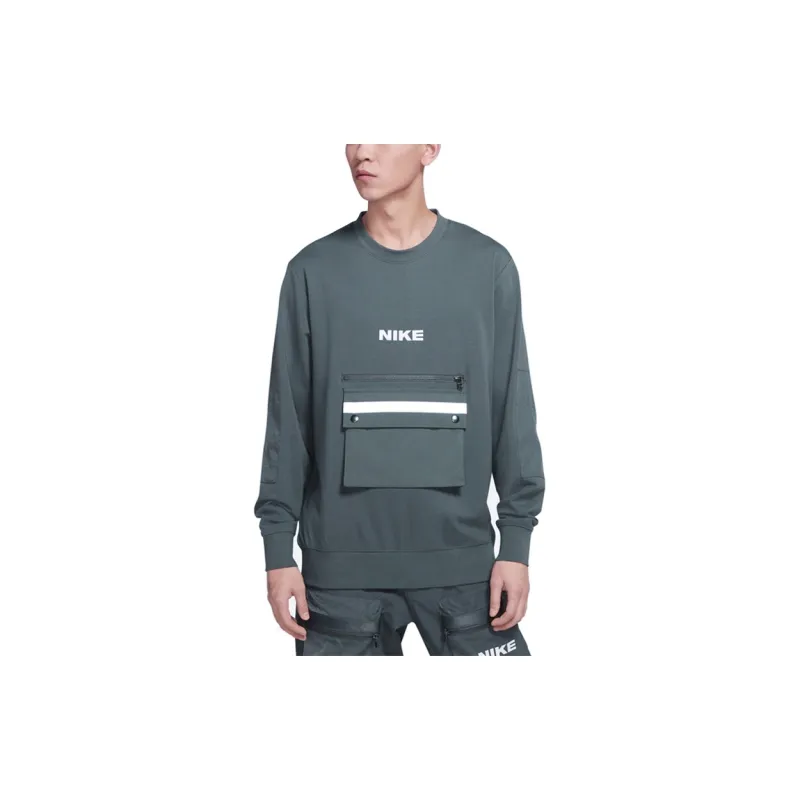 Nike Sweatshirts Men Gray-3