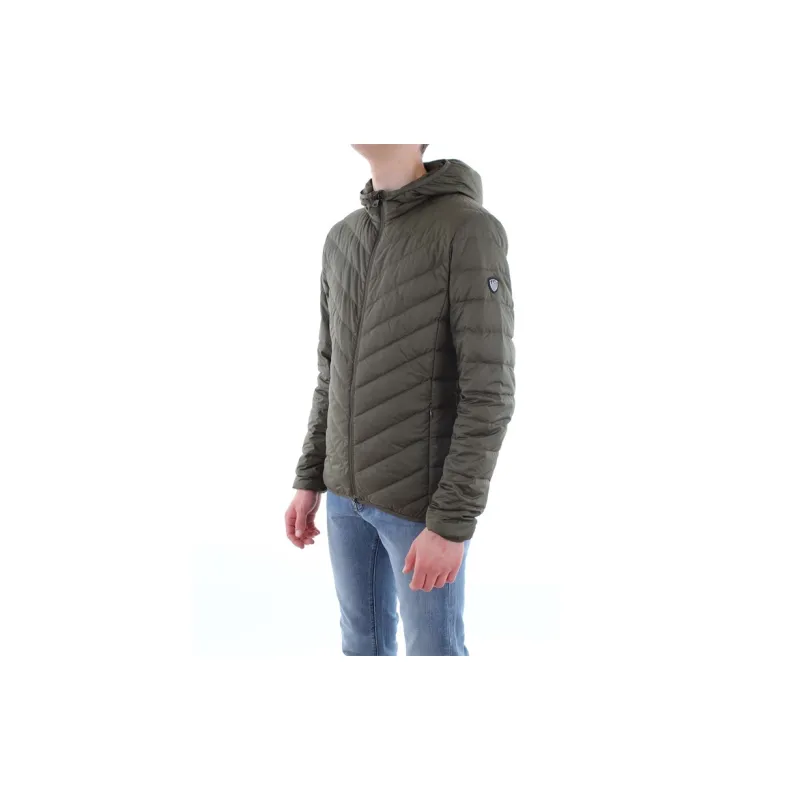 EMPORIO ARMANI Down Jackets Men Army Green-3