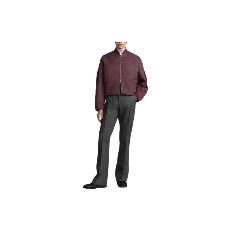 DIOR Jackets Coats Men's Burgundy-2