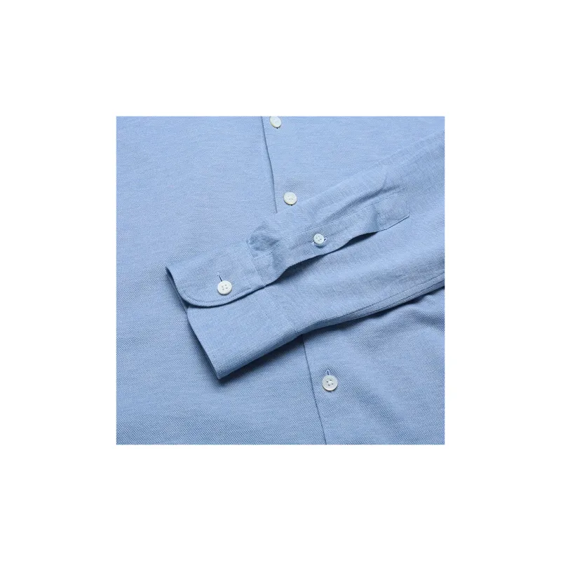 Zzegna Shirts Men Blue-6