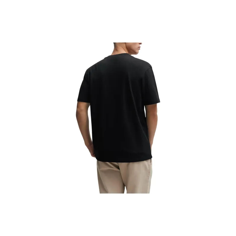 HUGO BOSS T Shirts Men Black-2