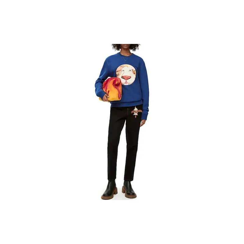 LOEWE Pre Owned X Studio Ghibli 2010s Howl's Moving Castle Sweatshirt-2