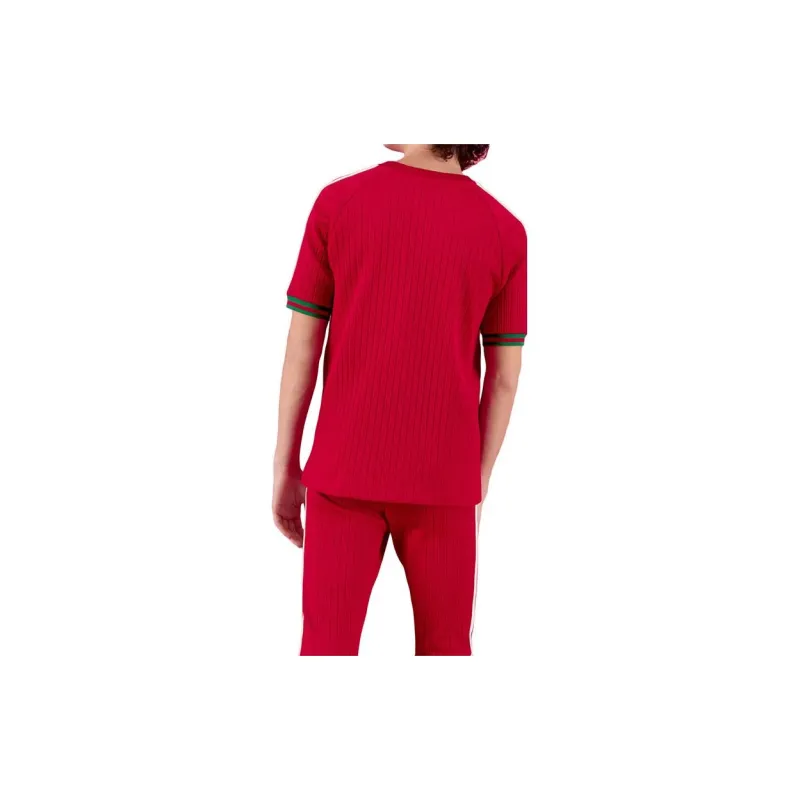 GUCCI X Adidas Jersey T-shirt Red-2