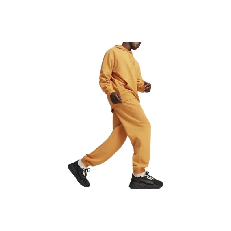 PUMA For The Fanbase T7 Casual Pants Men's Yellow-3