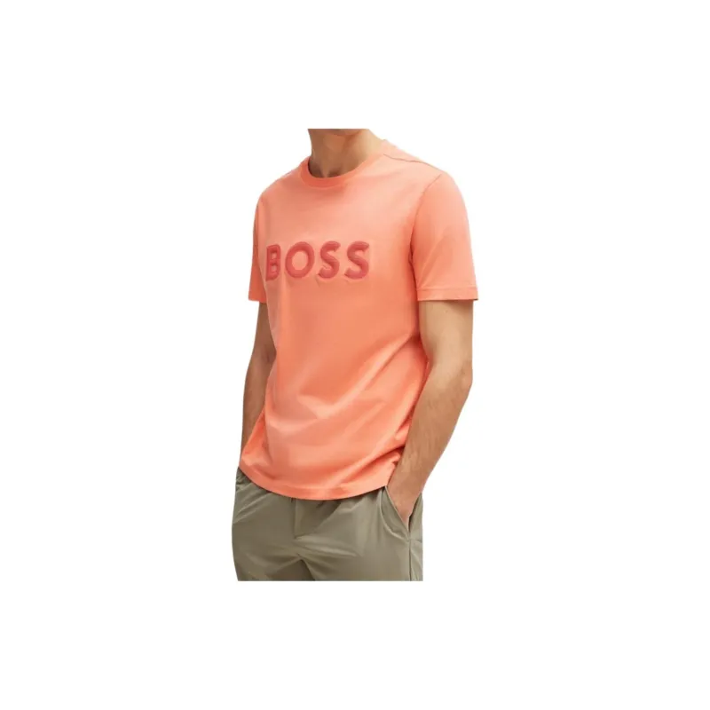 HUGO BOSS T Shirts Men Orange-2